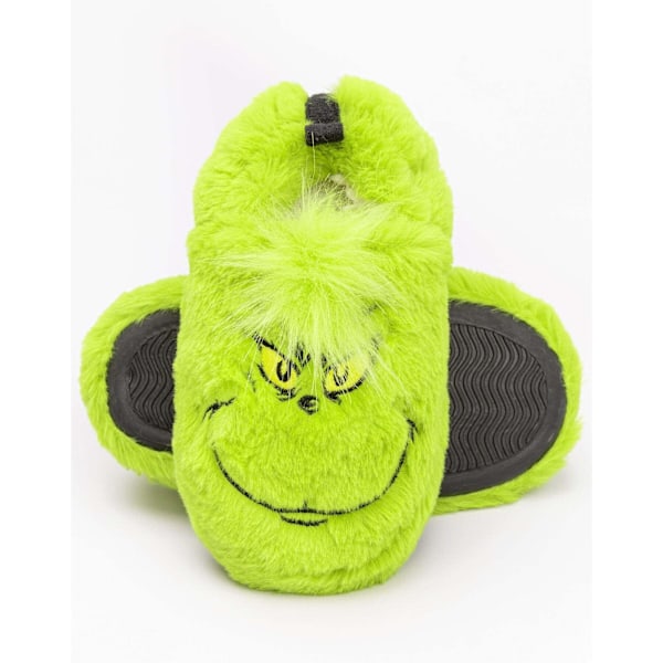 The Grinch Barn/Barn Mjuka Tofflor 1 UK-2 UK Neon Grön/Svart Neon Green/Black 1 UK-2 UK