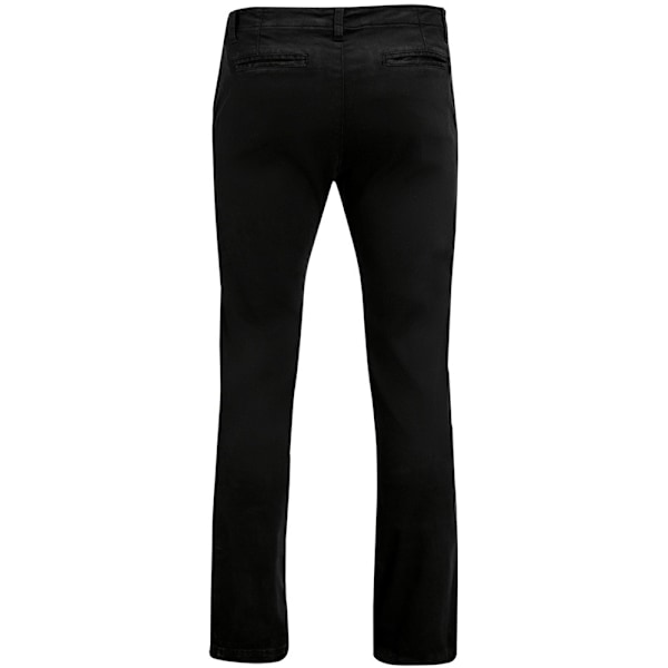 SOLS Herr Jules Chino Byxor 32L Svart Black 32L
