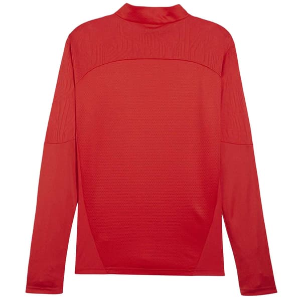 Puma Herr TeamFinal Quarter Zip Träningsfleecetopp S Röd Red S