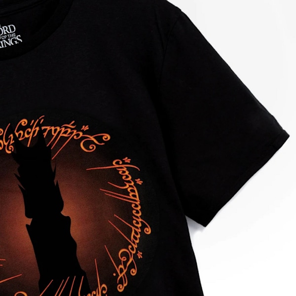 The Lord Of The Rings Herr Mordor T-shirt S Svart/Orange Black/Orange S