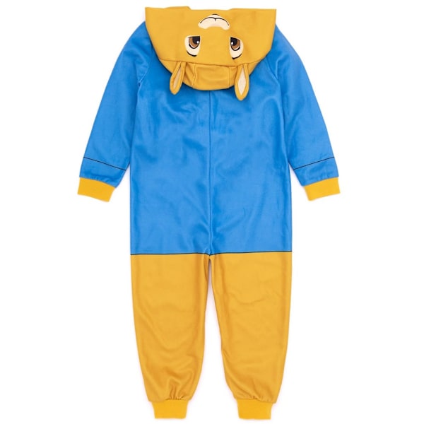 Peter Rabbit Barnkläder/Barn 3D Öron Pyjamas 3-4 År Blå/Vit Blue/White/Yellow 3-4 Years