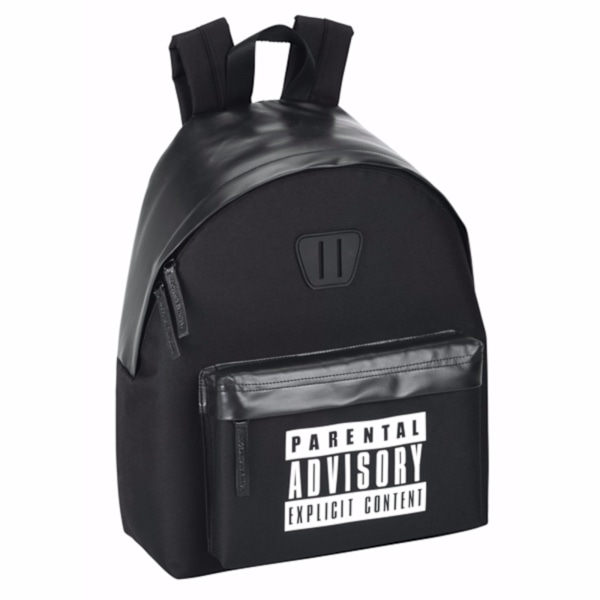 Barn/Ungdom Föräldravägledning Logotyp Design Ryggsäck 12.6in Svart Black 12.6in