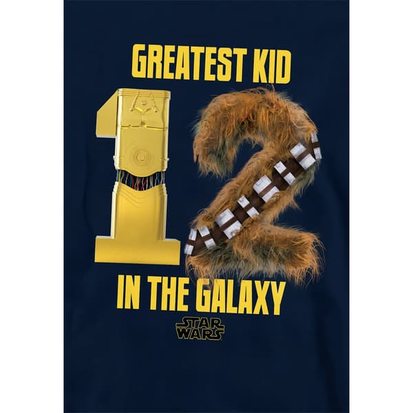Star Wars Barn/Barn Största Barn C-3PO & Chewbacca Hoodie Navy 12-13 Years