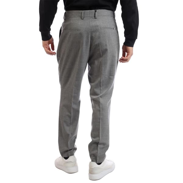 Boss Herr Perin Plisserade Raka Byxor 38R Grå Grey 38R