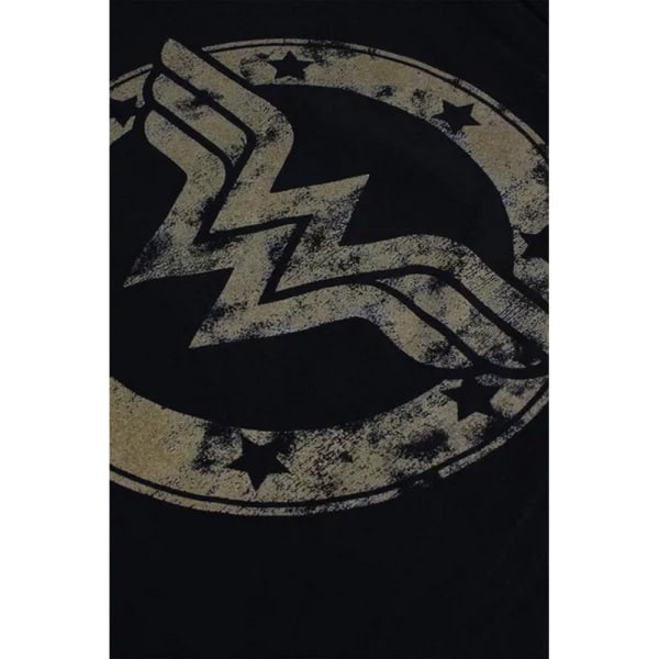 Wonder Woman T-shirt dam/dam L Svart Black L