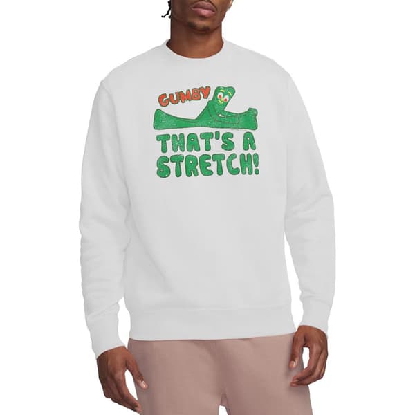 Gumby Unisex Vuxen That´s A Stretch Sweatshirt S Vit White S