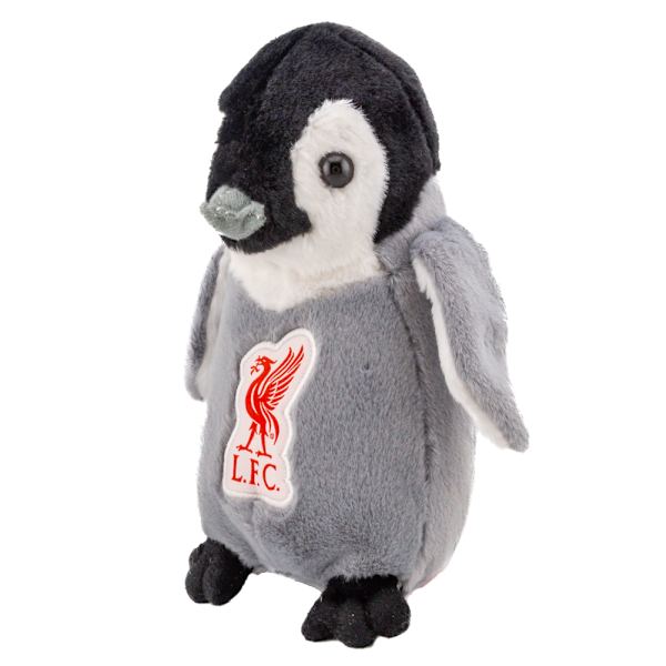 Liverpool FC Pingvin Plyschleksak One Size Grå/Svart Grey/Black One Size