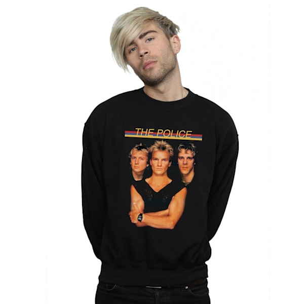 The Police Mens Band Photo Sweatshirt XL Svart Black XL