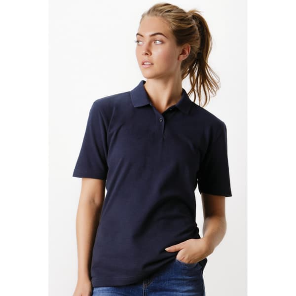 Kustom Kit Dam/Dam Workforce Polo 8 UK Marinblå Navy 8 UK