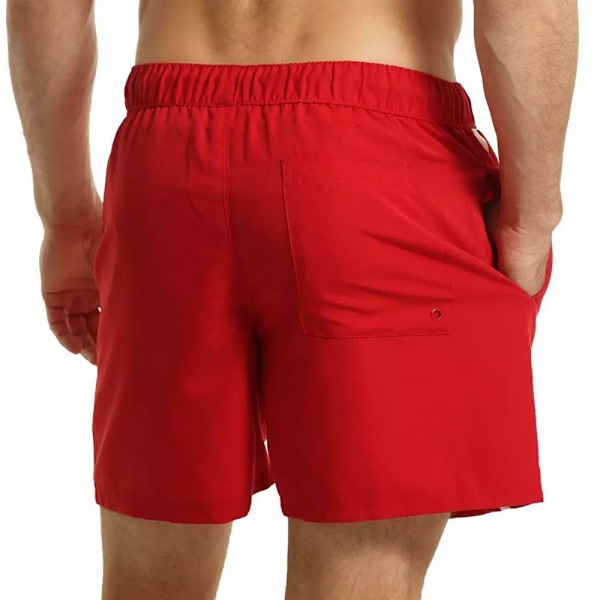 RIPT Essentials Herr Badbyxor L Röd/Vit Red/White L