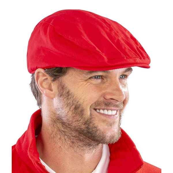Result Headwear Unisex Vuxen Gatsby Cap S-M Röd Red S-M