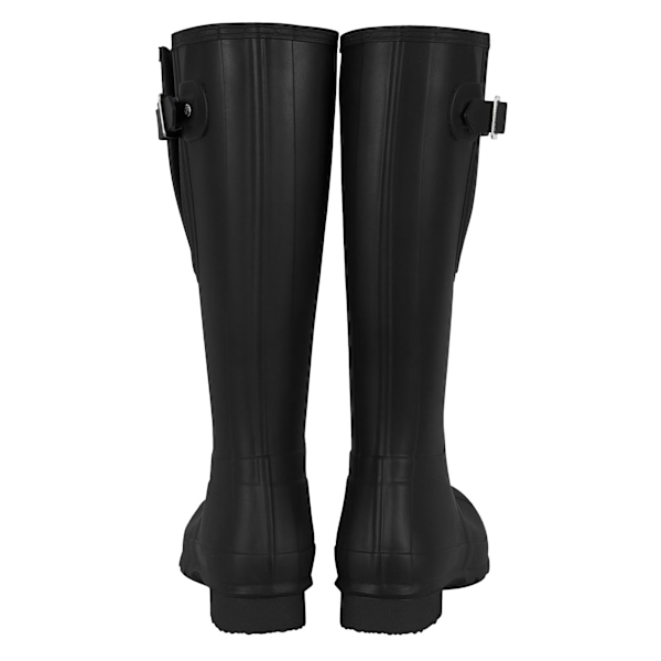 Hunter Original Adjustable Side Tabs Wellington Boots 11 U för män Black 11 UK