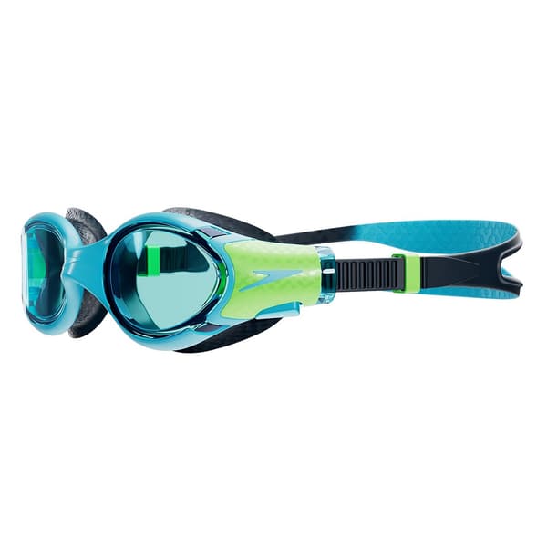 Speedo Biofuse 2.0 Simglasögon för barn, One Size, Blå Blue/Green One Size