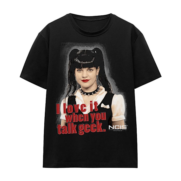 NCIS Unisex Vuxen Geek Talk T-Shirt XXL Svart Black XXL