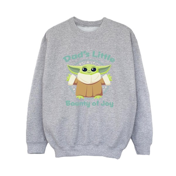 Star Wars Boys The Mandalorian Bounty Of Joy Sweatshirt 12-13 år Sports Grey 12-13 Years