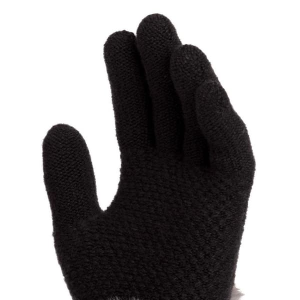 Trespass Barn/Barn Lunark Stickade Handskar 2-4 År Mörk Grå Dark Grey 2-4 Years