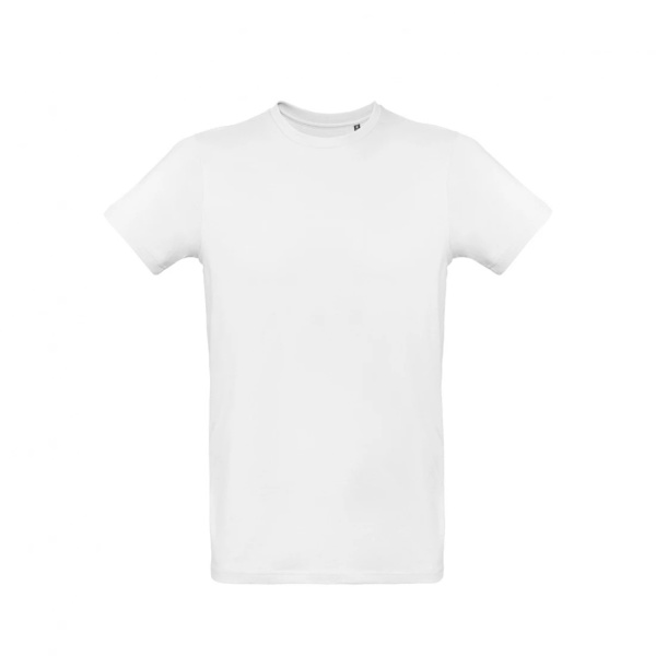 B&C Herr Inspire Plus Tee L Vit White L
