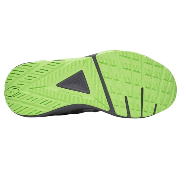 Under Armour Herr Commit Träningsskor 7 UK R Grå/Lime Grey/Lime 7 UK R