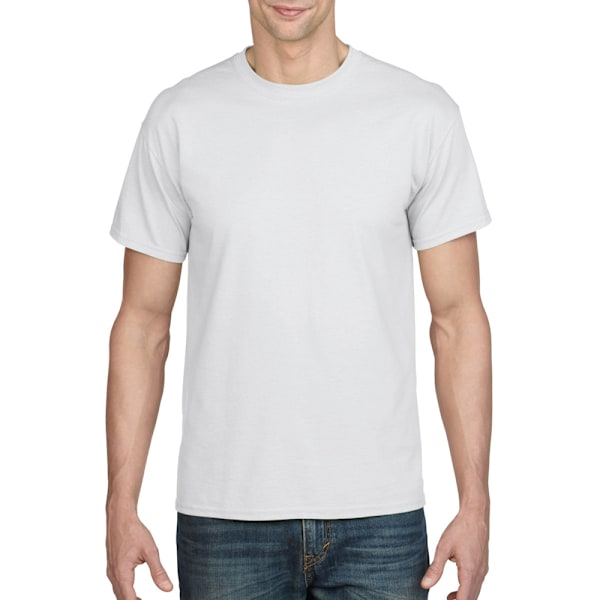 Gildan DryBlend Unisex T-shirt med korta ärmar för vuxna, M, vit White M