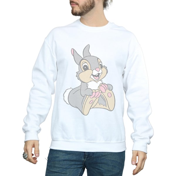 Disney Classic Thumper Sweatshirt M Vit White M