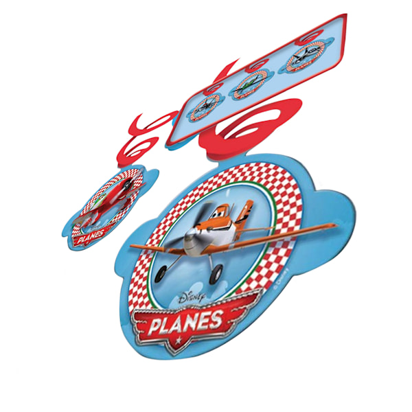 Disney Planes Dekoration (6-pack) One Size Blå/Röd Blue/Red One Size