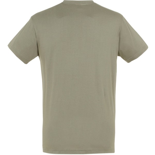 SOLS Regent kortärmad t-shirt för män L Khaki Khaki L