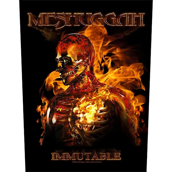 Meshuggah Immutable Patch Storlek One Size Svart Black One Size