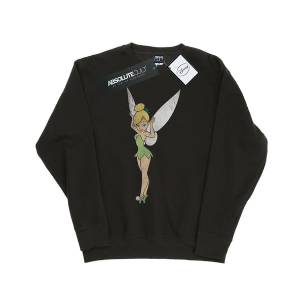 Tinkerbell Dam Klassisk Sweatshirt XL Ljus Grafit Light Graphite XL