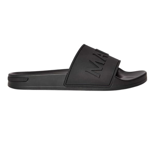 Mallet Herr Präglade Vadderade Sliders 11 UK Triple Black Triple Black 11 UK