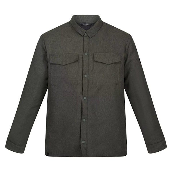 Regatta Herr Gawayne Isolerad Skjorta L Mörk Khaki Dark Khaki L