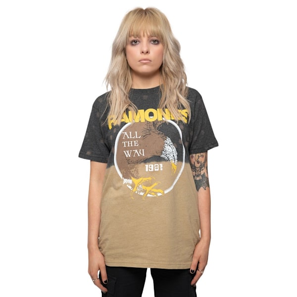 Ramones Unisex Adult All The Way T-Shirt XL Svart Black XL