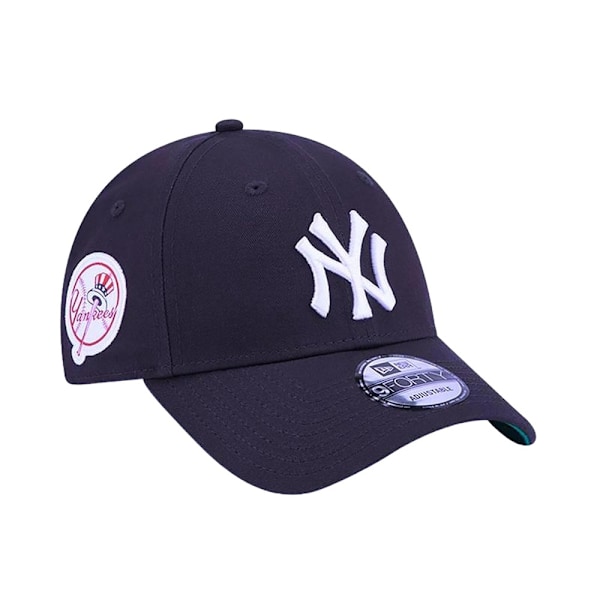 New York Yankees 9Forty New Era Side Patch Baseball Cap One Size Navy One Size