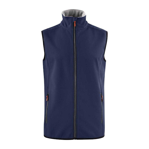 Printer Herr Trial Softshell Body Warmer S Marinblå Navy S
