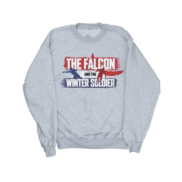 Marvel Dam/Kvinnor The Falcon And The Winter Soldier Action L Sports Grey S