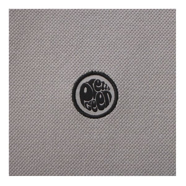 Pretty Green Pikétröja i bomull för män XL Grå Grey XL