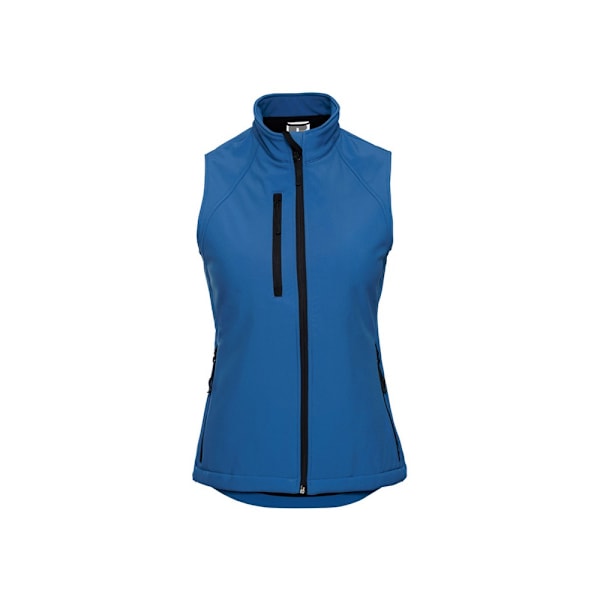 Russell Dam/Kvinnors Softshell Väst 8 UK Azure Azure 8 UK