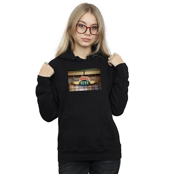 Friends Dam/Kvinnor Central Perk Foto Hoodie XXL Svart Black XXL