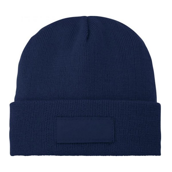 Bullet Boreas Beanie med Patch, Storlek One Size, Marinblå Navy One Size