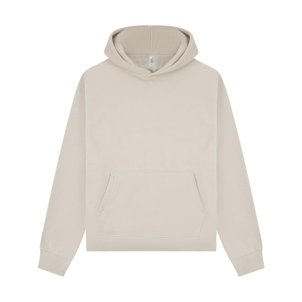 Casual Classics Unisex Vuxen Premium Kammad Bomull Oversized Hoodie Stone M
