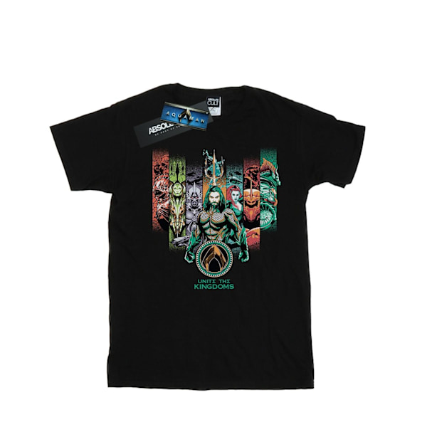 DC Comics Boys Aquaman Unite The Kingdoms T-Shirt 9-11 år Blå Black 9-11 Years
