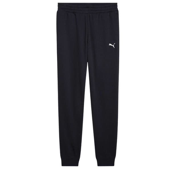 Puma Herr Logo Cuffed Joggers L R Marinblå Navy L R