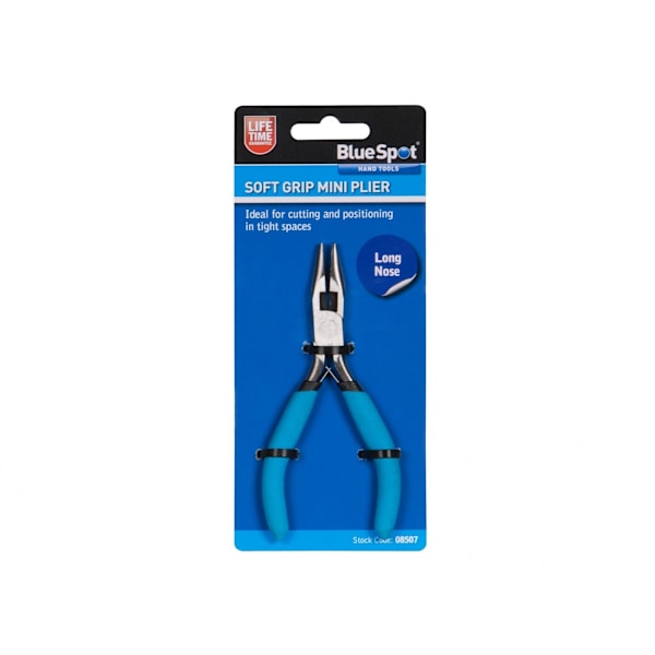 Bluespot Tools Mjuka Mini Plattång med Lång Näsa En Storlek Multi C Multi Colour One Size