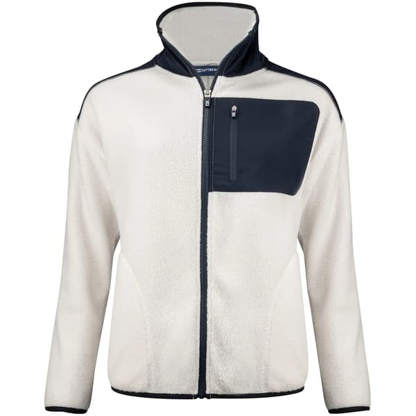 Cutter & Buck Dam/Dam Cascade Fleecejacka XXL Shell Vit Shell White XXL