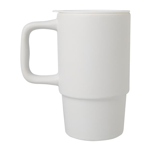 Floso Carter Keramik 450ml Resemugg One Size Vit White One Size