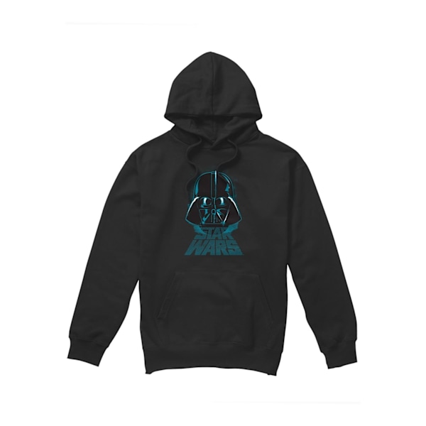 Star Wars Herr Darth Vader Sliten Hoodie XL Svart Black XL