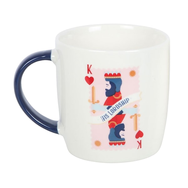 Something Different Hans Lordskap Spelkort Mugg One Size Vit White/Red/Blue One Size