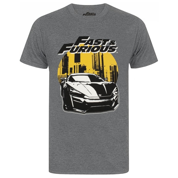 Fast & Furious Herr T-shirt XL Charcoal Marl Charcoal Marl XL