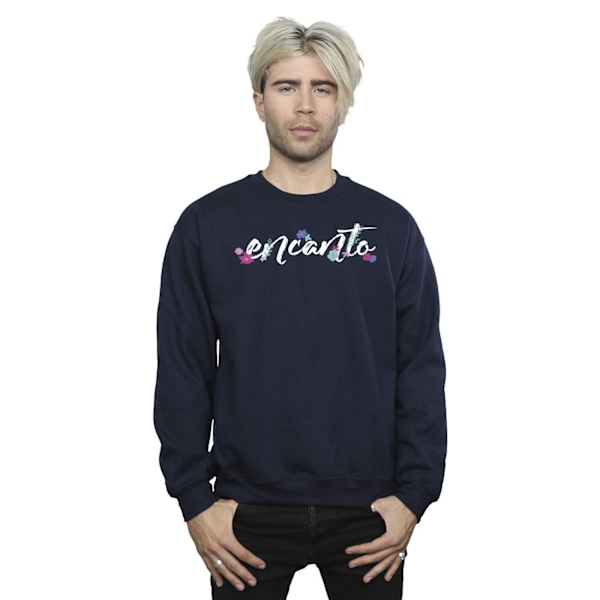 Disney Herr Encanto Logo Sweatshirt S Marinblå Navy Blue S