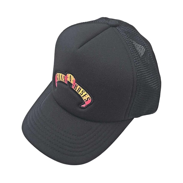 Guns N Roses Unisex Vuxen Scroll Logo Baseball Cap En Storlek Bla Black One Size