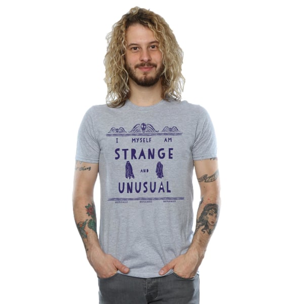 Beetlejuice Män Strange And Unusual T-Shirt XL Sports Grey Sports Grey XL